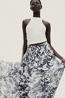 Chiffon Maxi Skirt