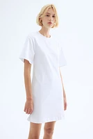 Defined-Waist T-Shirt Dress