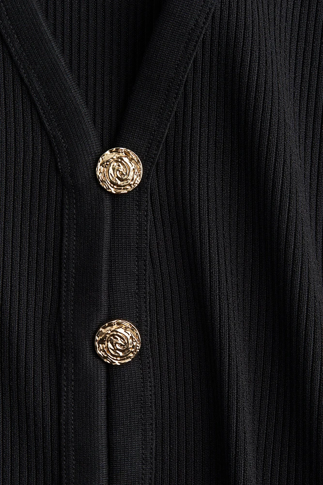 Button-Front Sweater Vest
