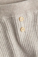 Rib-Knit Pants