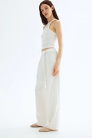 Belted Pants