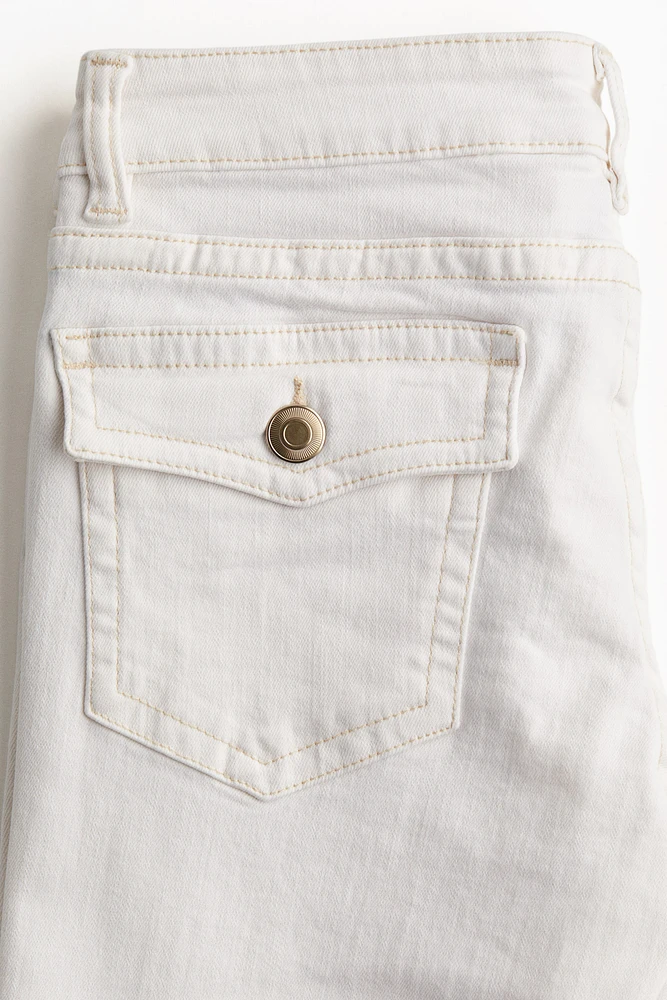 Flared Low Jeans