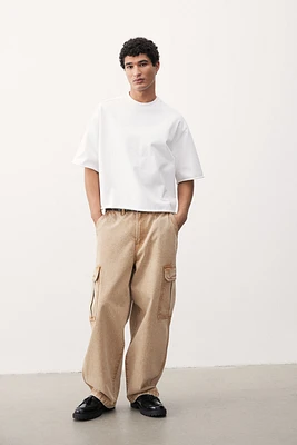 Jean cargo ample