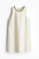 Rhinestone-Trimmed Dress