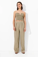 High-waist Dress Pants