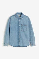Regular Fit Denim Overshirt