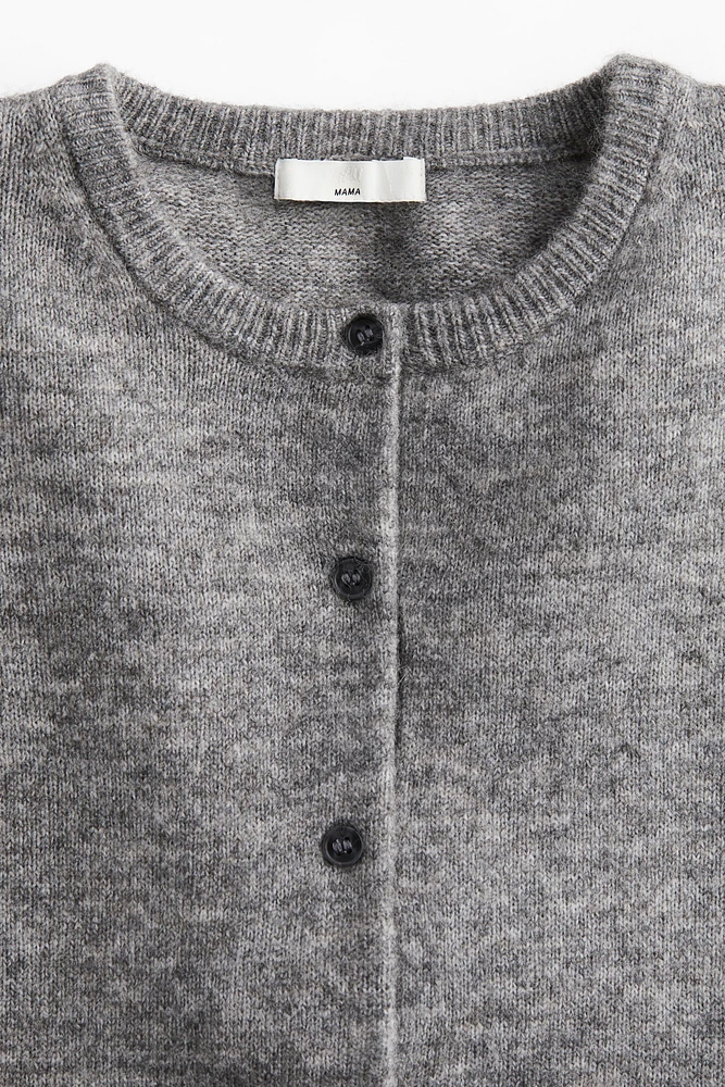 MAMA Fine-Knit Cardigan