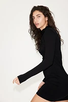 Draped Bodycon Dress