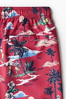Patterned Swim Shorts