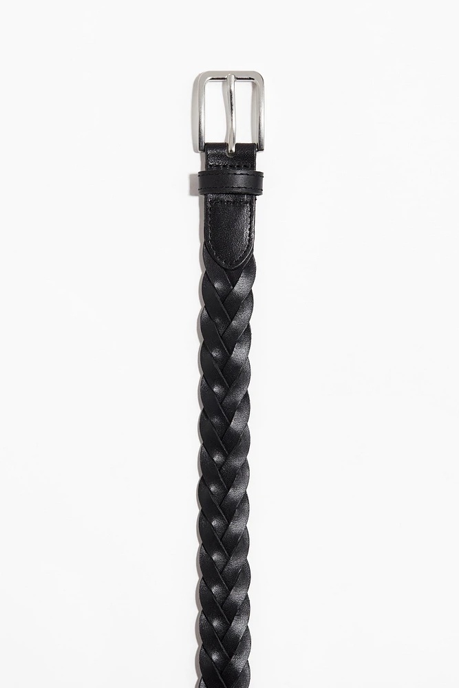 Braided Leather Belt