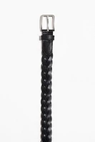 Braided Leather Belt