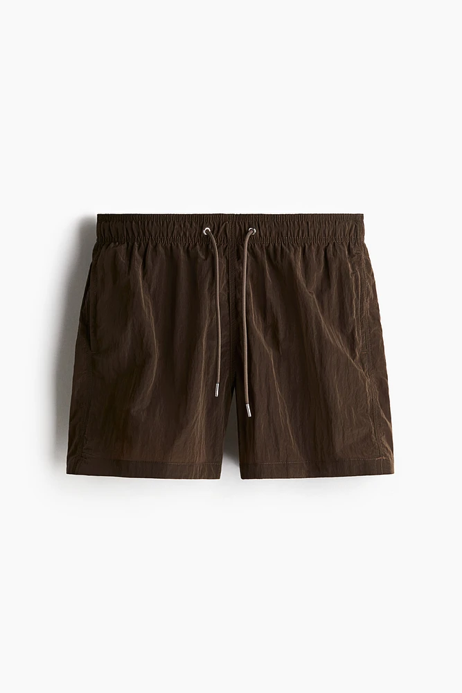 Crinkled Swim Shorts