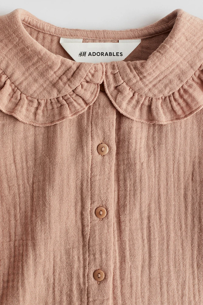 Cotton Muslin Blouse