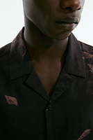 Chemise classique en lyocell mélangé