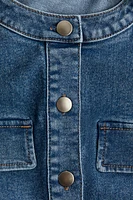 Denim Crop Top