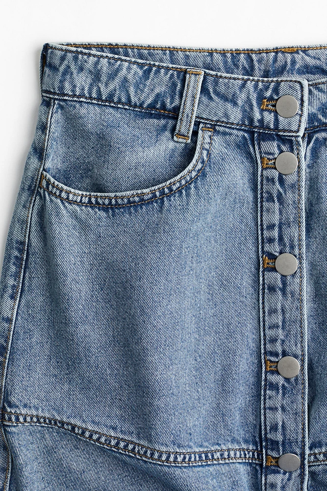 A-Line Denim Skirt