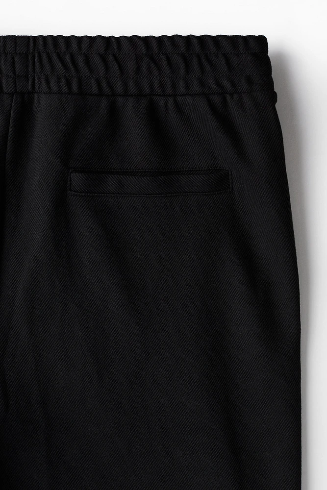 Slim Fit Twill Joggers