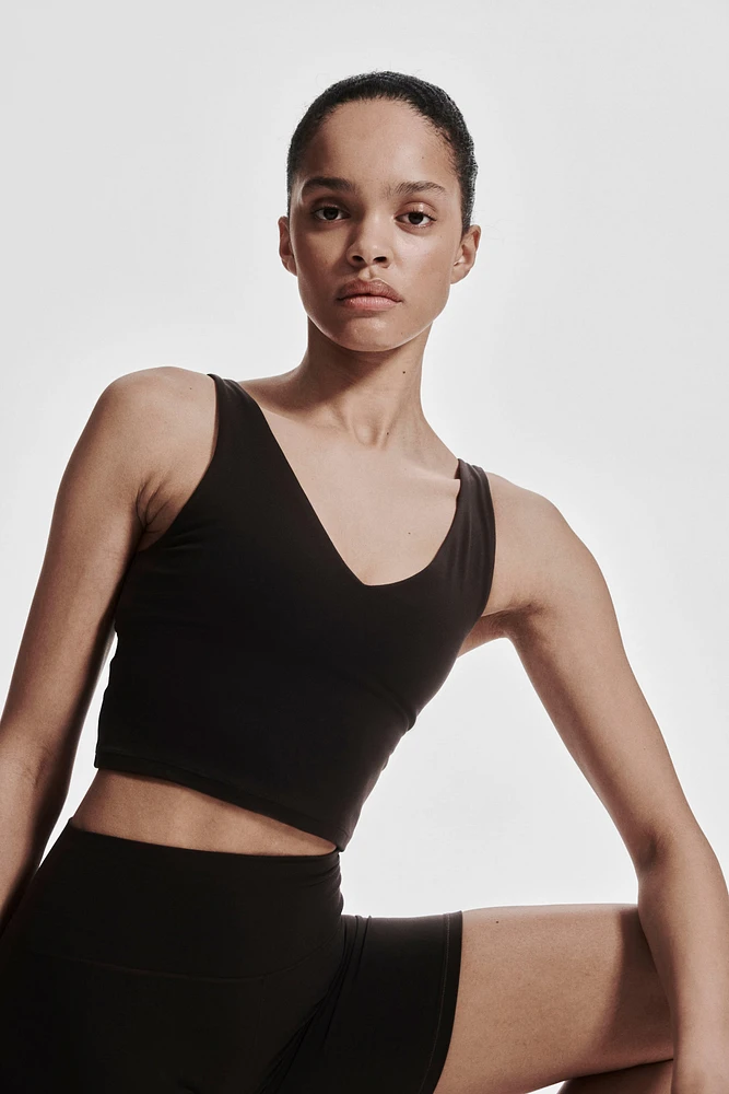 Light Support Yoga Bra with SoftMove™ Lycra®