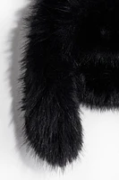 Fluffy Earflap Hat