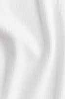 Ribbed Modal-blend T-shirt