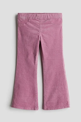 Flared Corduroy Treggings