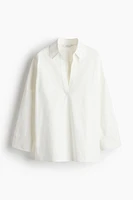 Pullover Poplin Shirt