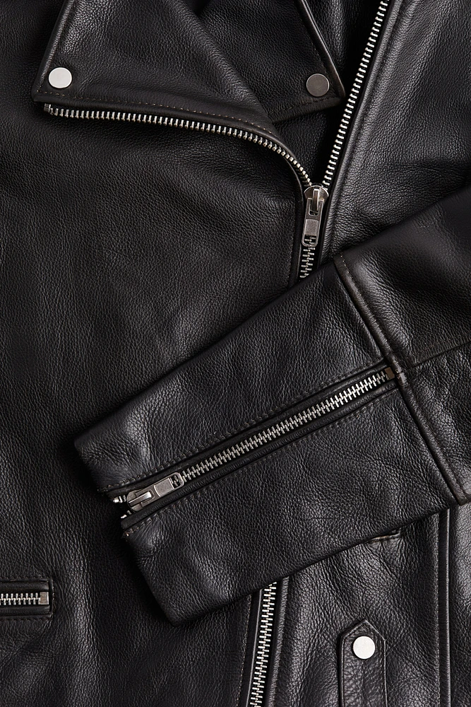 Leather Biker Jacket