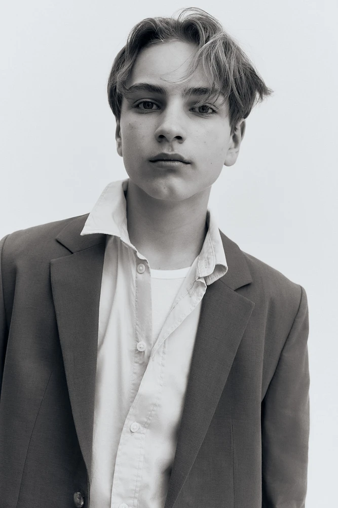 Linen-Blend Suit