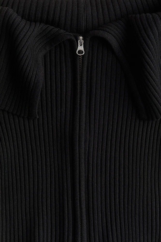 Off-the-Shoulder Cardigan