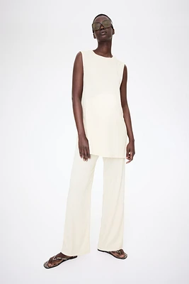 MAMA 2-piece Textured Jersey Set