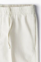Regular-Fit Linen-Blend Shorts