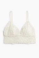 Padded lace bralette
