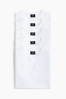 5-pack Slim Fit T-shirts