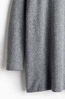 Hooded Fine-Knit Dress