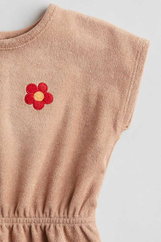 Terry romper suit