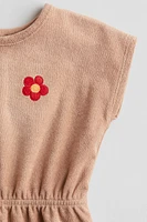 Terry romper suit