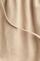 Wide-cut Pull-on Pants
