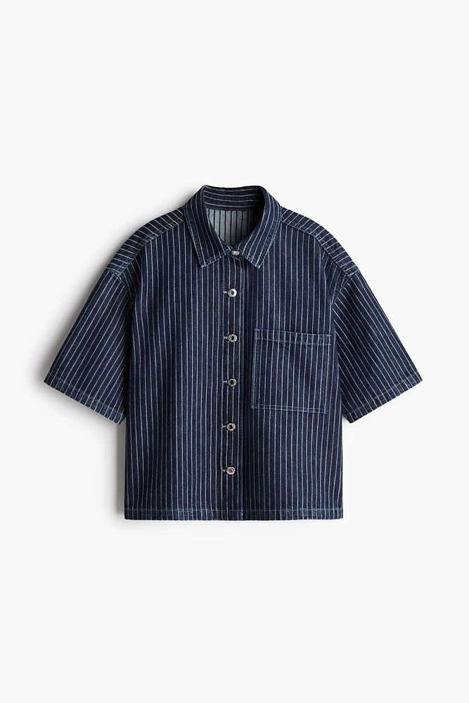 Oversized Denim Shirt