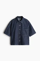 Oversized Denim Shirt