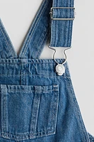 Denim Overall Shorts