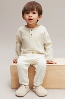 Ribbed Velour Pants