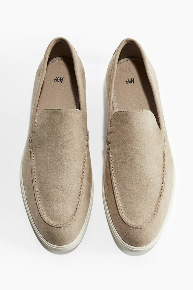 Moccasin-Seam Loafers