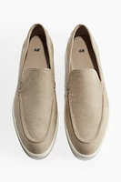 Moccasin-Seam Loafers