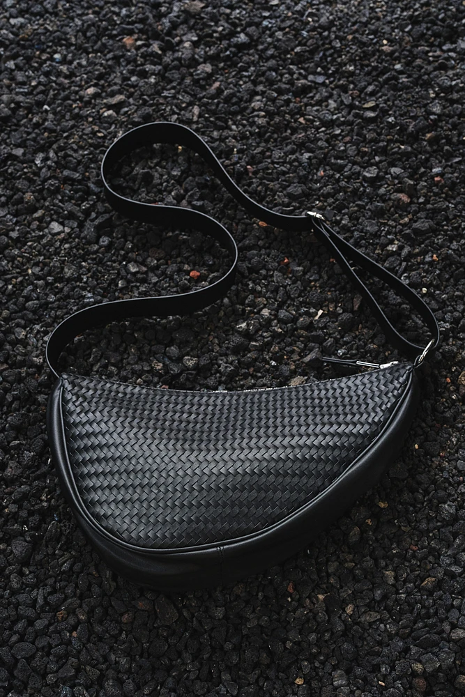 Braided Crossbody Bag