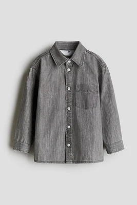 Cotton Denim Shirt