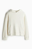 Loose Fit Ribbed Hoodie
