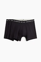 3-pack Mid-Length Boxer Briefs with Lycra®