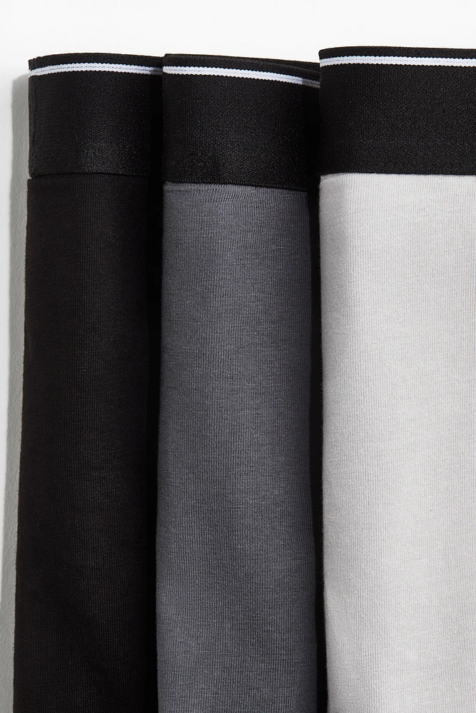 3-pack Mid-Length Boxer Briefs with Lycra®