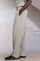 Relaxed-Fit Lyocell-Blend Pants