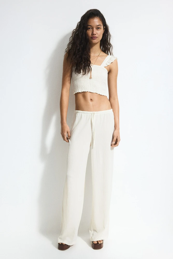 Pantalon avec cordon de serrage